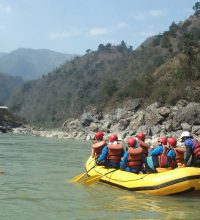Rafting on Trishuli River